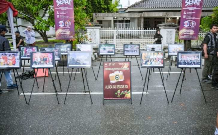 KPU Riau Pertama Kali Gelar Jalan Santai dengan Konsep Karnaval 8