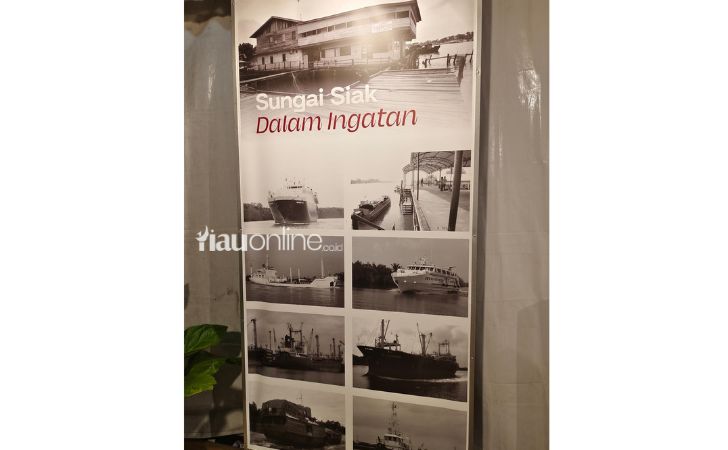 Pameran Sungai Siak tempo dulu