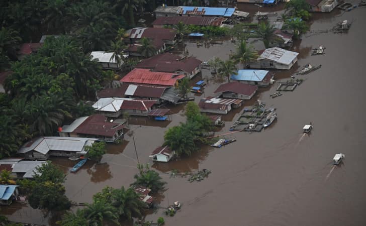 Pantauan Udara Banjir Pelalawan5