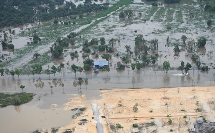 Pantauan Udara Banjir Pelalawan7