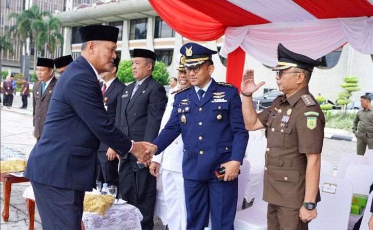 Pemprov Riau Gelar Apel Hari Kesaktian Pancasila, Plh Sekdaprov Jelaskan Tujuannya 10