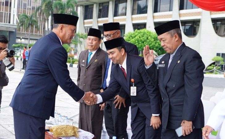 Pemprov Riau Gelar Apel Hari Kesaktian Pancasila, Plh Sekdaprov Jelaskan Tujuannya 4