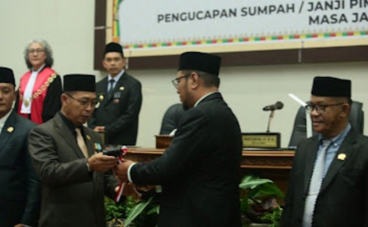 Pimpinan DPRD Inhil Periode 2024-2029 Resmi Dilantik 4