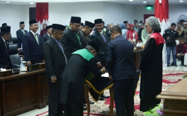 Pimpinan DPRD Inhil Periode 2024-2029 Resmi Dilantik 5