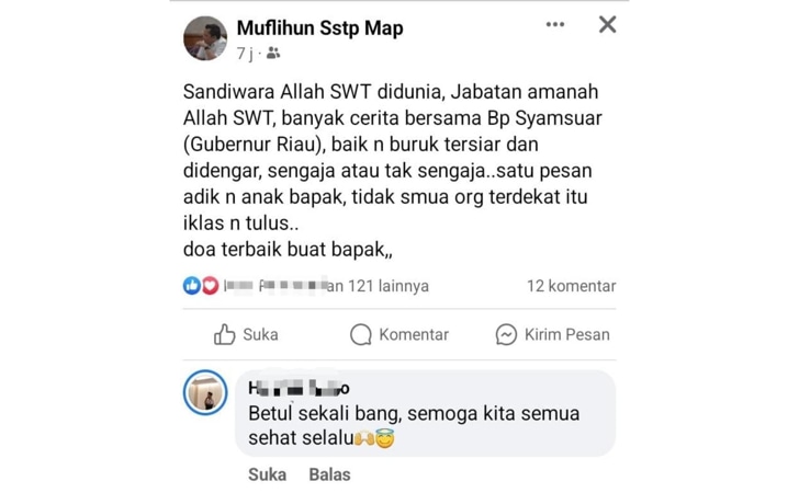 Status muflihun di fb